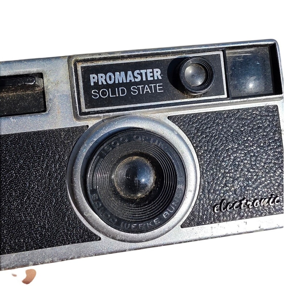 Vintage Promaster Solid State Electronic 35mm Camera Isco Optik Balda Werke‎